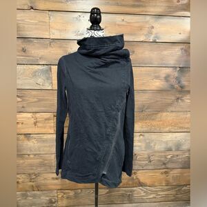 lululemon athletica Dark Gray Asymmetrical Hoodie